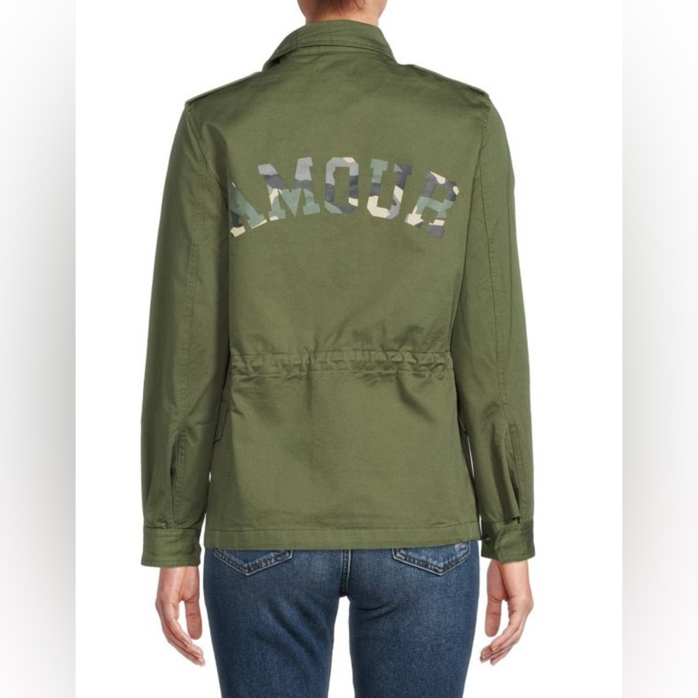 ZADIG & VOLTAIRE NWT women’s kayak amour jacket -green -XS